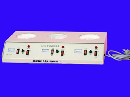 點擊查看詳細信息<br>標(biāo)題：KDM型三聯(lián)式調(diào)溫電熱套 閱讀次數(shù)：2598