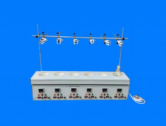 點擊查看詳細信息<br>標題：250mLx6聯，SHT型數顯恒溫帶攪拌電熱套 閱讀次數：1355