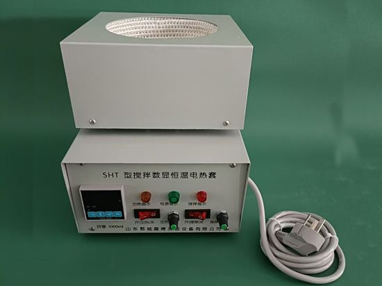 點擊查看詳細(xì)信息<br>標(biāo)題：SHT型數(shù)顯恒溫磁力攪拌電熱套 閱讀次數(shù)：456