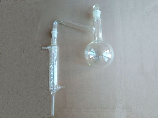 點擊查看詳細信息<br>標題：蒸餾瓶+冷凝管 閱讀次數：15