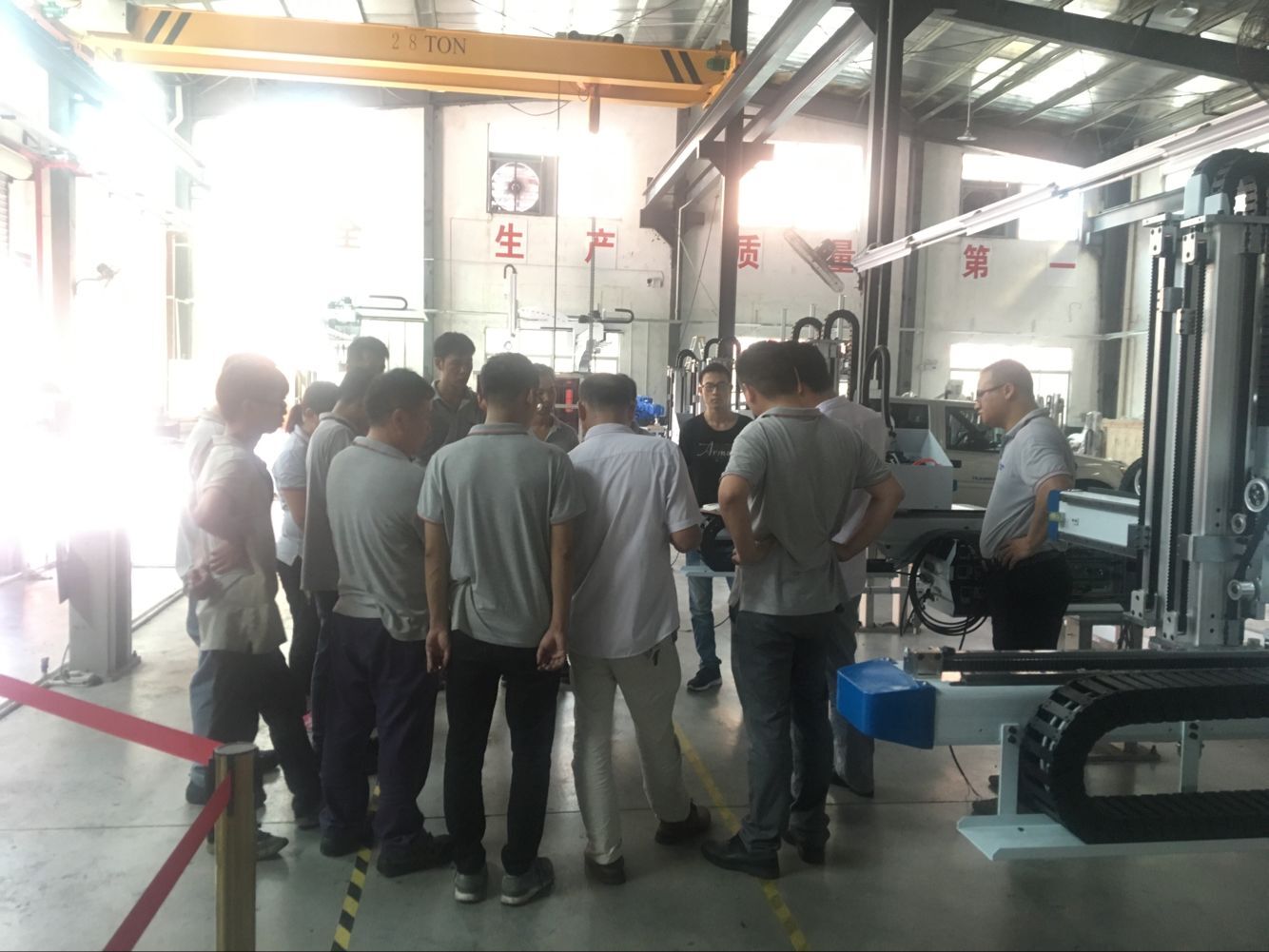 潤馬智能機(jī)械手生產(chǎn)廠家的實戰(zhàn)培訓(xùn)